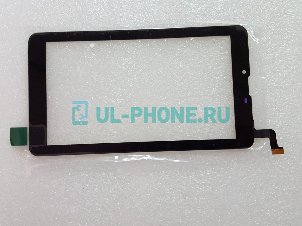 Тачскрин для Digma Plane 7.4 4G / Digma Hit 4G HT7074ML (FPC-FC70S786-00 FHX) черный