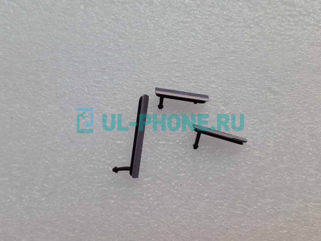 Заглушки для разъемов Sony L39h / Xperia Z1 (сим-карты, зарядки, карты памяти) фиолетовый