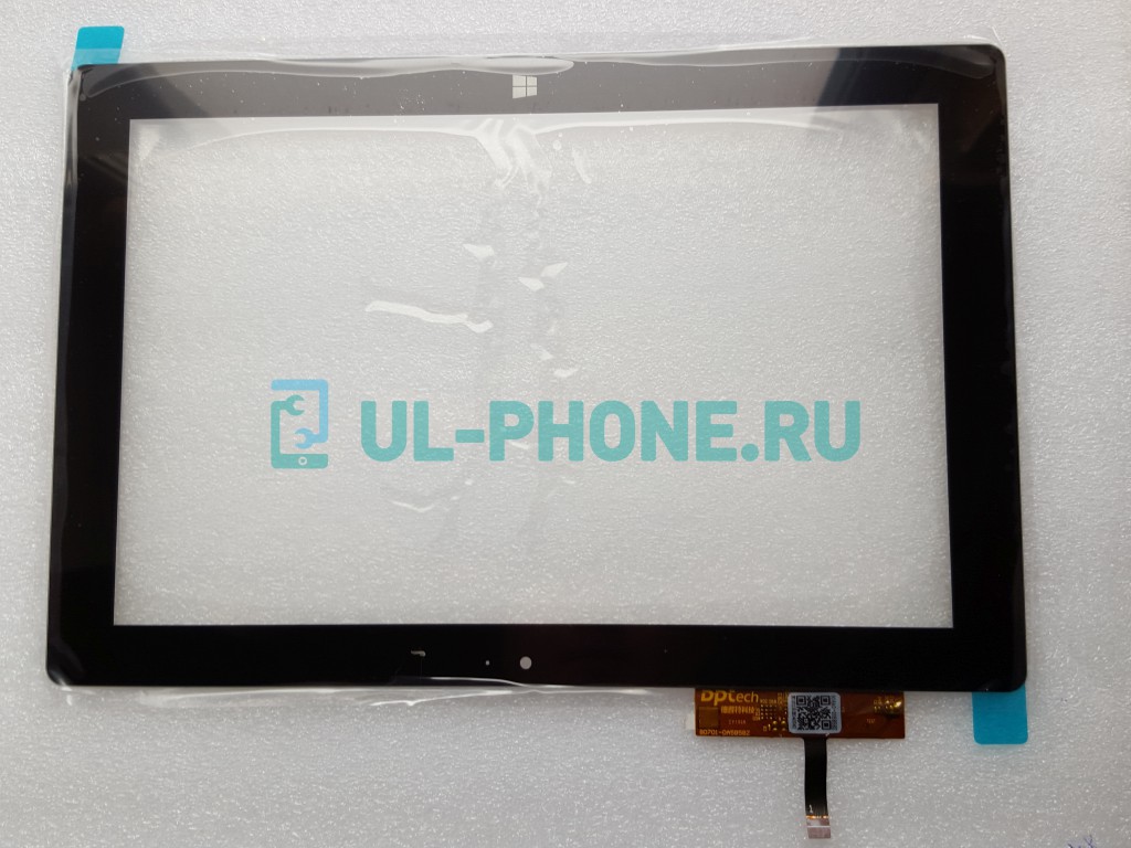 Тачскрин для PiPO W3 / DEXP Ursus 10W2 3G (80701-0A5858Z 80701-0A5858K 101170-01A-1-V1 CTP101170-01) 254*168мм