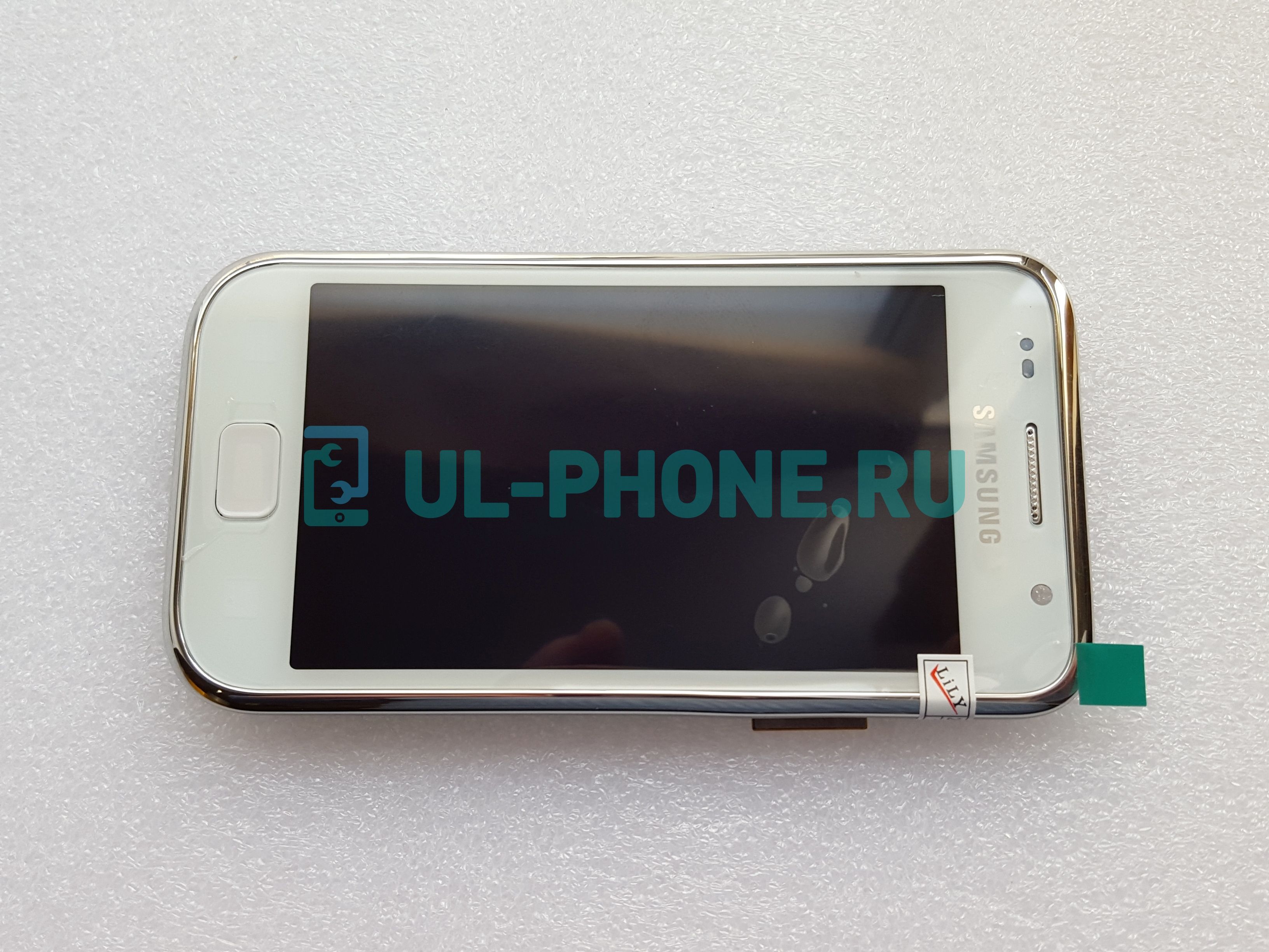 Дисплей + тачскрин для Samsung i9000 Galaxy S в рамке, белый
